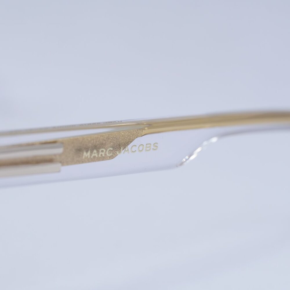 🕶️ New Marc Jacobs MARC588/S 0900HA Sunglasses -Crystal Frame, Brown Lenses - Picture 7 of 11